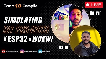 LIVE Podcast 1: Simulating IoT projects using ESP32 and WOKWI