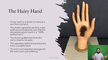 Hawkins v. McGee: What the Hairy Hand Told Us About Expectation Damages in Contract Law Remedies
