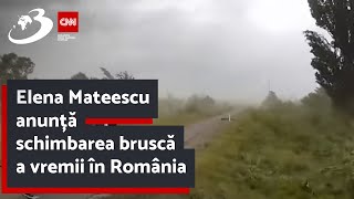Elena Mateescu anunță schimbarea bruscă a vremii în România: ”Primele temperaturi de 30 de grade!”