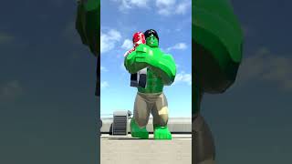 HULK Hugs Captain Britain - LEGO Marvel Super Heroes