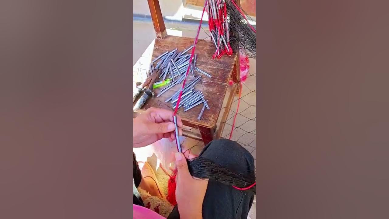 Fishing net rope reinforcement process- Good tools and machinery make work easy