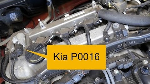 How to Fix KIA P0016: Crankshaft Position-Camshaft Position Correlation- Bank 1 Sensor 