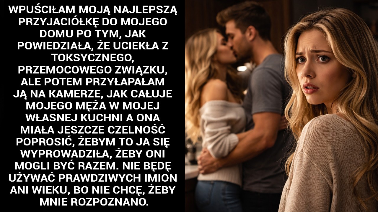 Wpuściłam ją pod swój dach, bo powiedziała, że ucieka przed przemocowym facetem. Dorastałyśmy razem, więc nie mogłam odmówić. Mąż Erik tylko wzruszył ramionami – to była moja decyzja. Przez...