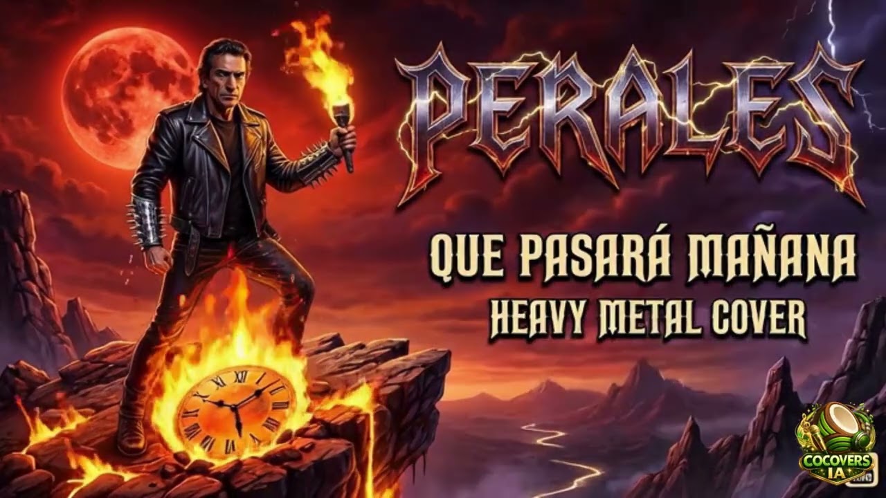 ¡No creerás cómo suena! JOSÉ LUIS PERALES en versión HEAVY METAL (AI Cover)#coversong #musica #song