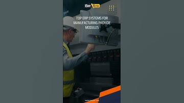 ERP Systems for Manufacturing | Best ERP Software Solutions for Factories & Production Management