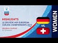 GERMANY v SWITZERLAND - Highlights - Le Gruyère AOP European Curling Championships 2023