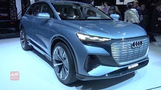 Audi Q4 e-tron SUV - Geneva Motor Show 2019 - Exterior And Interior