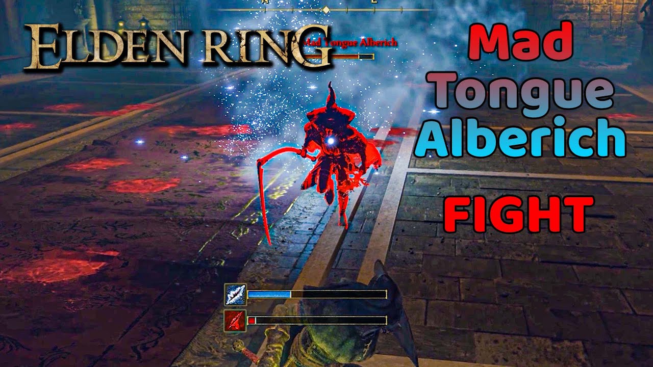 Elden Ring Mad Tongue Alberich Boss Fight (Roundtable Hold Invader