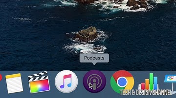 How do I Remove Applications from my Dock? macOS Catalina