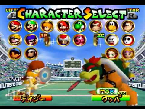 マリオテニス64パート65 max のクッパと対決 Youtube マリオテニス64パート65 max のクッパと対決 Youtube