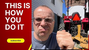How To Attach A 3-Point Implement To Your Tractors