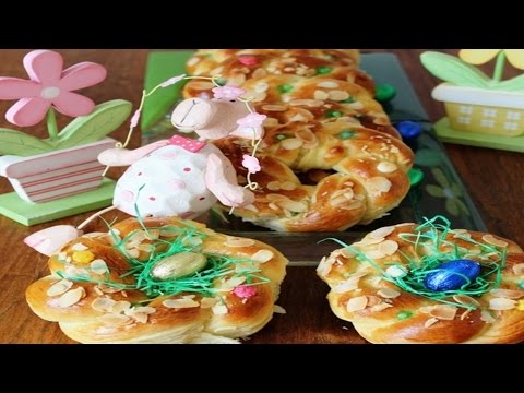 Немецкий пасхальный хлеб