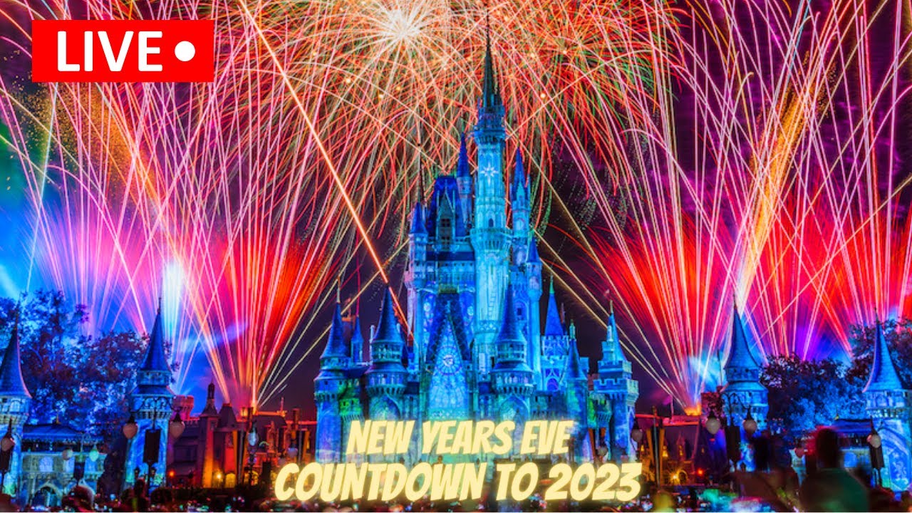 🔴LIVE New Years Eve from the Magic Kingdom Countdown to 2023! Walt
