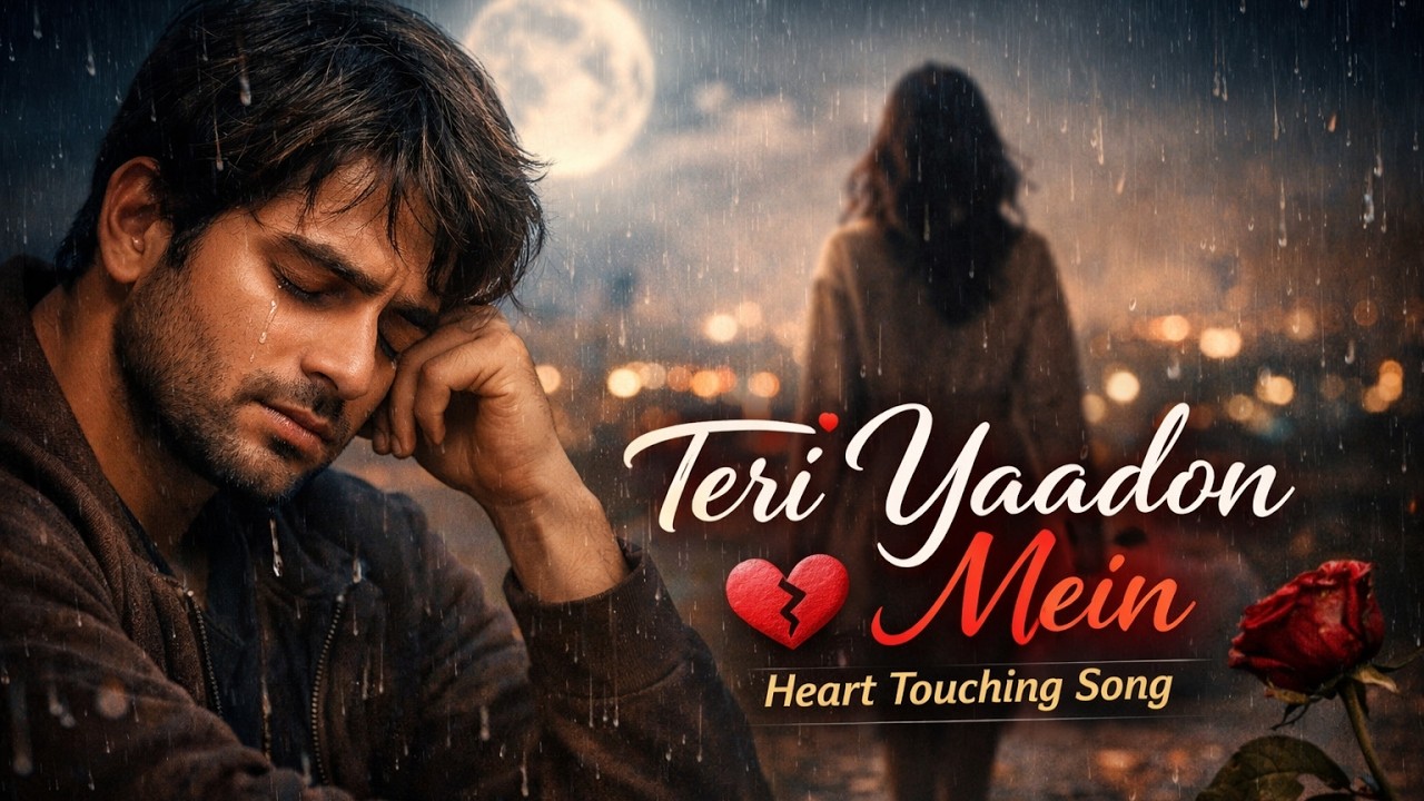 Teri Yaadon Mein 💔 | Heart Touching Hindi Song 2026 | Emotional Sad Love Song |  Mr Azu