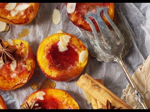 Afternoon Express | Baked peaches | 1 Dec 2015