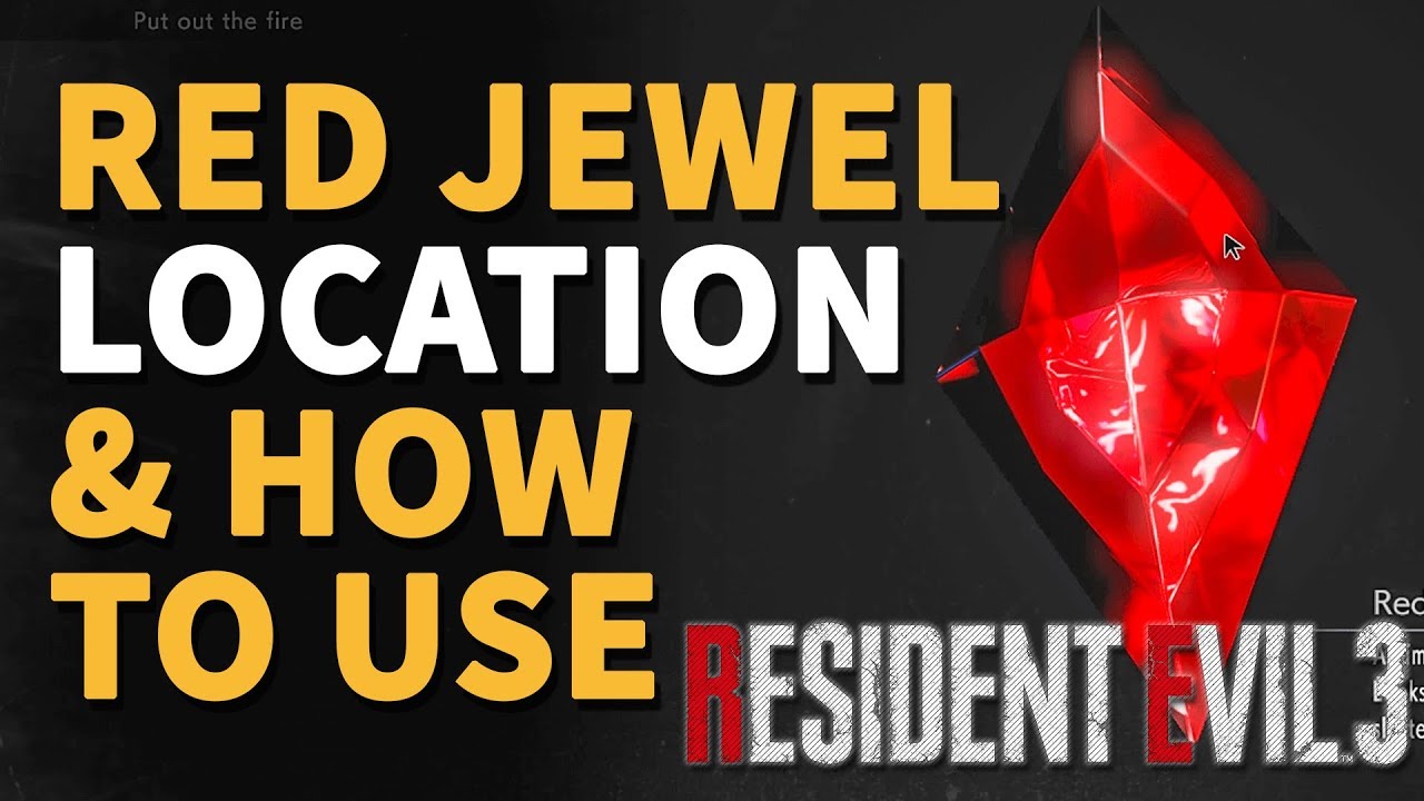 klima accelerator Implement Red Jewel Location Resident Evil 3 (How to use Red Jewel) - YouTube