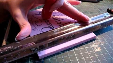 Lino carving and printing tutorial - Part 2