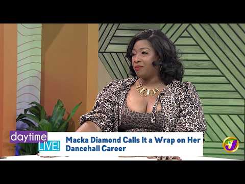 Macka Diamond Calls It a Wrap on Her Dancehall Career | TVJ Daytime Live