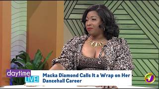 Macka Diamond Calls It a Wrap on Her Dancehall Career | TVJ Daytime Live