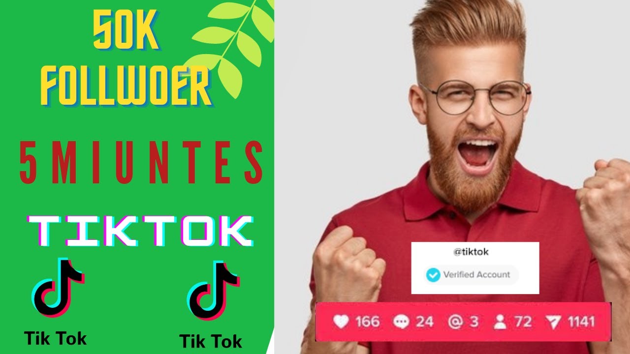 how-to-increase-tiktok-followers-how-to-get-50k-in-5minutes-youtube
