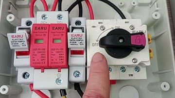 TOMZN vs EARU: PV-protection combiner boxes comparison - checking two different brands in details