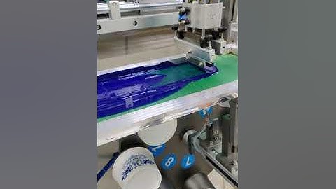 3/4 Automatic Screen Printing Machine for Cups/Bowls