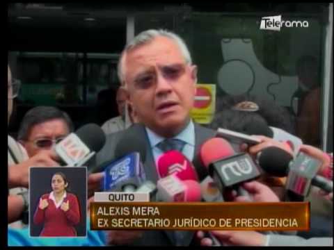 Mera: Gobierno anterior no tenía evidencias de corrupción de Ricardo R.