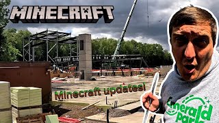 Minecraft rollercoaster!? | Chessington updates!