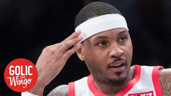 Several Rockets believe Carmelo Anthony is done in...