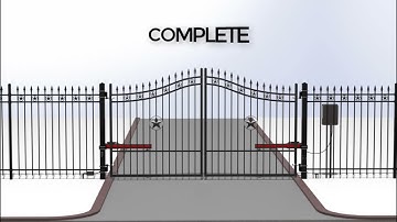 How To Install The Dual Operator LIFTMASTER LA500 - MS USA