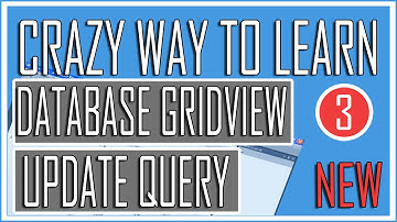Visual Basic Advance Lesson 26 - Database GridView Update Query - Local Database (Crazy Tutorial)👍