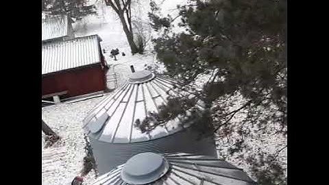 Auger fix,unload beans,drying corn