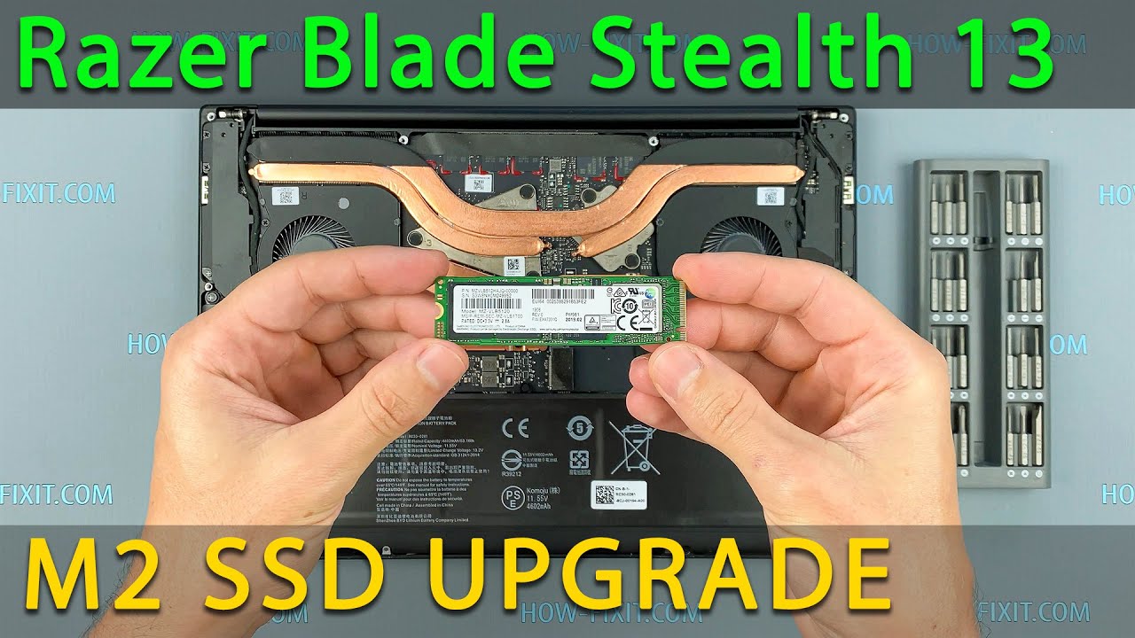 Razer Blade Stealth 13 SSD Upgrade and OS Transfer Tutorial 