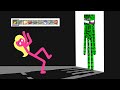 Stickman VS Minecraft School Dream Team