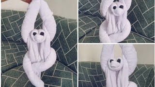 Towel animal - MONKEY | towel folding art