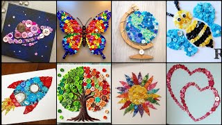100+Brilliant Button Craft Idea/Creative DIY Button Art, Home Decor & Handmade Gift Inspiration 2026