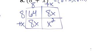 Alg 8-4 Notes
