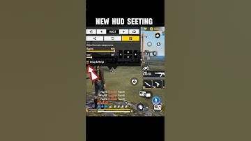 New Hud Setting 🔥 Free Fire New Hud Update Setting