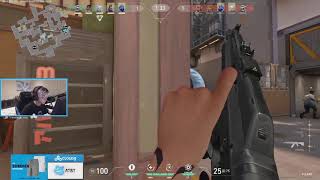 C9 TenZ Smooth 34 Kill MVP Reyna Gameplay on Split - VALORANT