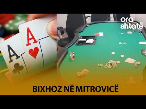 Bixhoz në Mitrovicë/ Sekuestrohen çipa e letra bixhozi - Ora 7