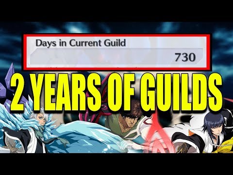 THE MACHINE SOCIETY SUMMONS - 2 YEARS OF GUILDS Bleach Brave Souls