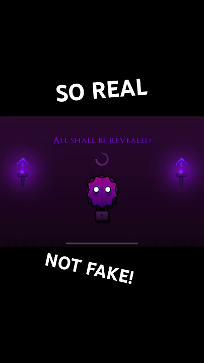 ITS REAL 100% #geometrydash #gd #subscribe #like #funny