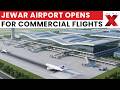 Noida International Airport Begins Operations, First Flight Lands At Jewar Hub | Latest News | NewsX