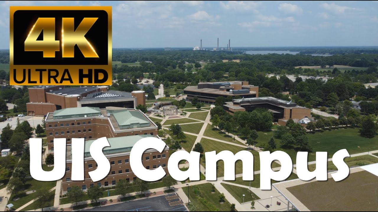 University of Illinois at Springfield | UIS | 4K Campus Drone Tour ...