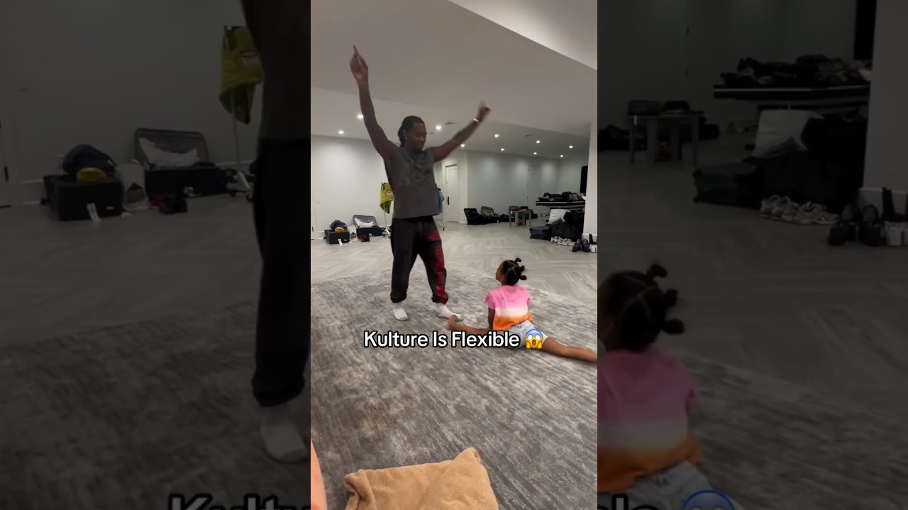 Cardi B's Daughter Kulture Is Flexible LIKE HER