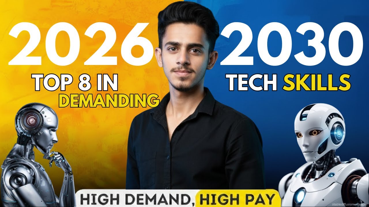 Top 8 In-Demand AI Tech Skills 2026–2030 😱 | High Paying 💰💵 | Future Proof Skills | Pakistan & India