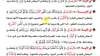 الدرس 23 - أخطاء شائعة عند تلاوة  القرآن الكريم - سورة طـه -