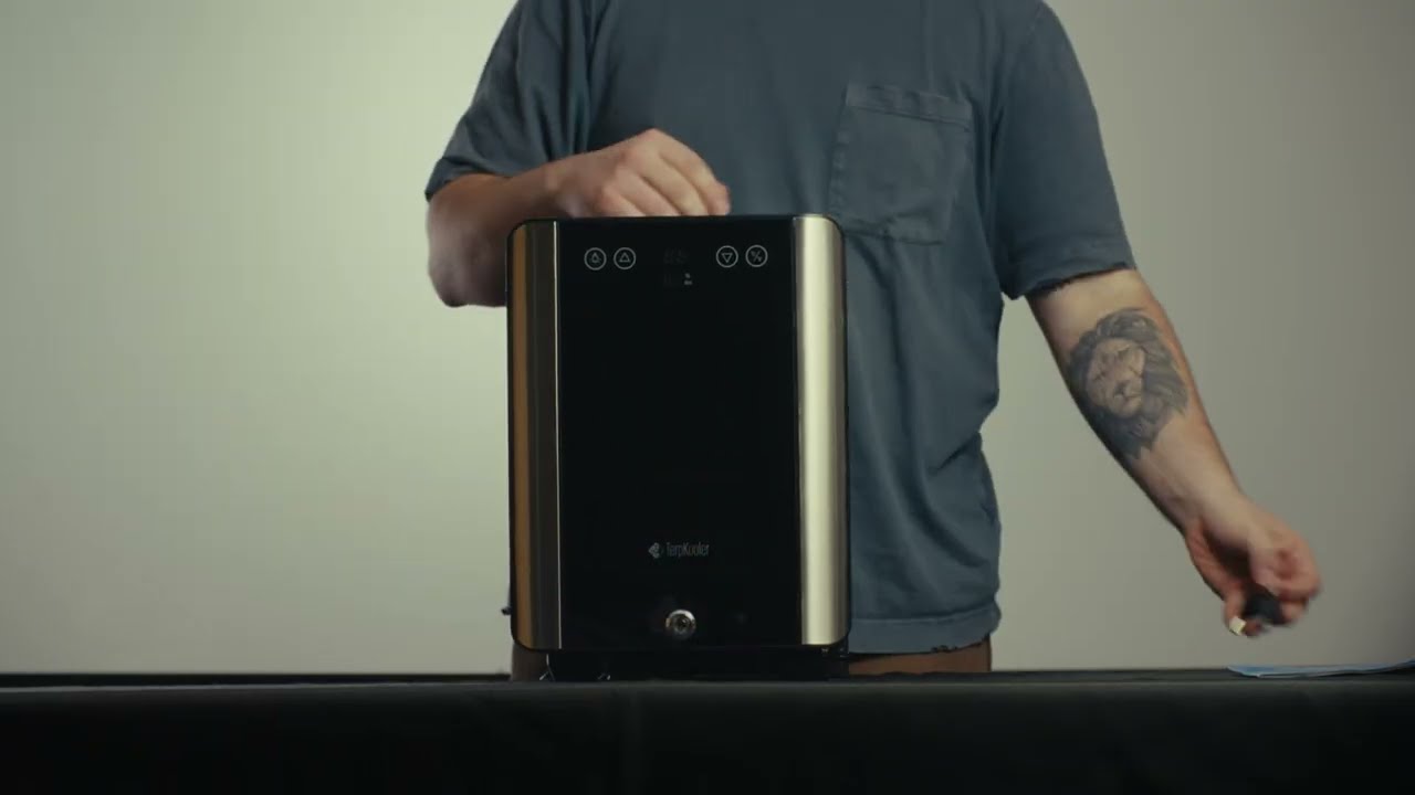 Unboxing the Essential Cooler by TerpKooler – Lockable Mini Fridge with Humidity & Temp Control