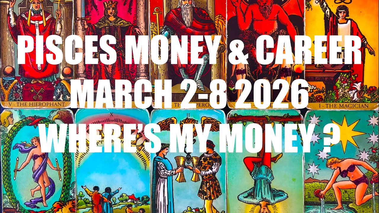 PISCES ♓️ JUSTICE HAS ARRIVED! ⚖️ THE TRUTH BRINGS YOUR PAYOUT! 💰MONEY & CAREER TAROT MARCH 2-8 2026