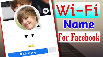 How to make WI-FI symbol name on Facebook | wifi name on Facebook